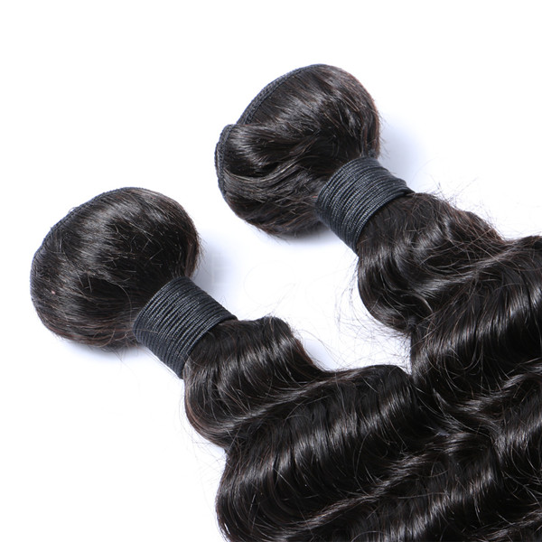 Best Human Indian Hair Weave Remy Virgin Bundles Natural Weft Supply In China  LM208